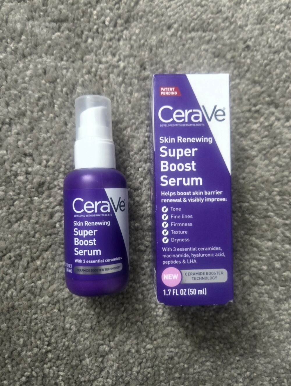 Cerave Skin Renewing Super Boost Serum NIB